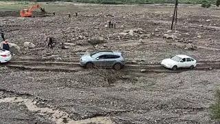Дагестан  В Курахском районе Село Кутул  После дождя