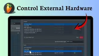 How to enable MIDI output in FL Studio (Hardware Sync)