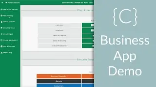 Custom Business Web App Built in Angularjs (Demo)