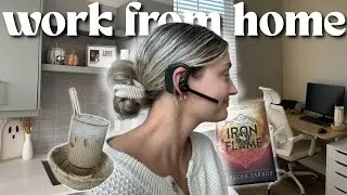 DAY IN MY LIFE VLOG | work from home girly 👩🏼‍💻🧋✨