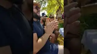 Gitanos de Vallecas bautismos en el rio