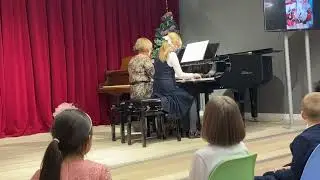 М. Шмитц Пьеса №20. Исполняют Катя Селивохина и Е.В.Лишак