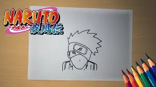 How to Draw KAKASHI Easy ✍️