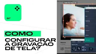 Como configurar a gravação de tela?
