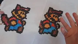 Как нарисовать МАРИО по клеточкам