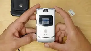 Motorola RAZR V3 (2004) retro hands-on Techblog.gr