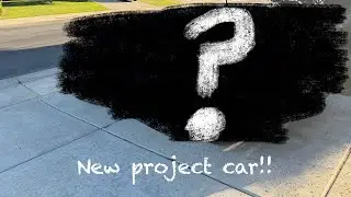 My new project car!!