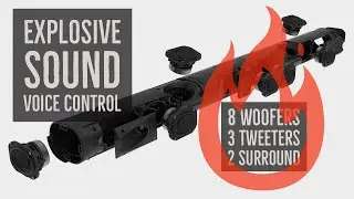 Best Dolby Atmos SoundBar 2021-Any Room -Play any Music Wirelessly - Gift ideas for boyfriend or dad
