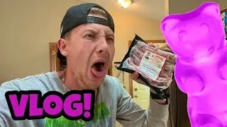 I ATE A GUMMY BEAR BRATWURST (VLOG)