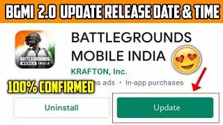 BGMI 2.0 UPDATE RELEASE DATE AND TIME | BGMI 2.0 UPDATE RELEASE DATE | BGMI 2.0 UPDATE TIME