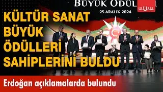 Cumhurbaşkanlığı kültür sanat ödülleri sahiplerini buldu