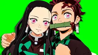 Tanjiro (demon) and Nezuko (human) respond in Demon Slayer VR.