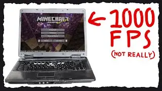 I Made Minecraft 1.21 run at 100fps on an 11 year old laptop