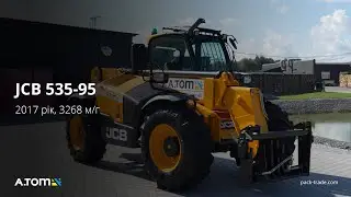 Телескопічний навантажувач JCB 535-95 2017 р. 55 кВт. 3268 м/г., №4326