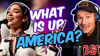 Dua Lipa Real Voice (No Autotune) | American Reacts