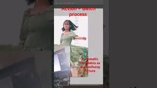Automatic templates for all pictures.. #youtubeshorts #photoshop