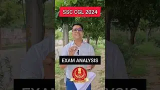One minute Rapid fire exam analysis 🥰 #ssccgl2024 #maths #english #reasoning #gk #shorts