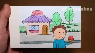 ICE CREAM | Flipbook - Folioscopio