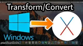 Transform/Convert Windows 7/8/8.1/10 into Mac Os X Sierra!  😱 2017!