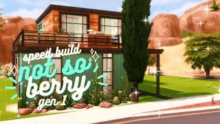 Aron's Minty Lodge | The Sims 4 Speed Build