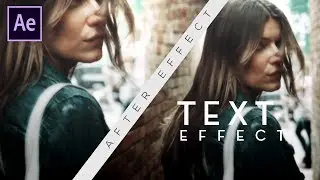After Effect Smooth Text Effect Tutorial