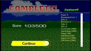 Super Smash Flash - Classic Mode (Hard) Jigglypuff Playthrough