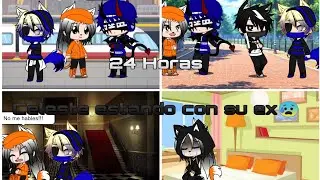 24 horas Celeste estando con su Ex😰😰😰😰