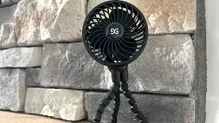 Portable 3 Speed Fan With Multiple Uses