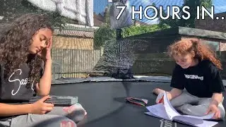 LAST TO LEAVE THE TRAMPOLINE WINS*** | The Bowie Family