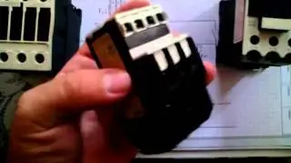 contactor y diagrama