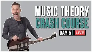 Music Theory Crash Course (Day 5) LIVE + Q&A! - Scales over Chords