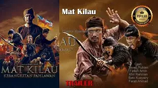 🎬Mat Kilau🔥Best Moments - Trailer🔥  #YayanRuhian #FattahAmin #KhirRahman #BetoKusyairy #Namron