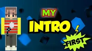 My New Intro😃#tranding #viral #1million #minecraft #shortvideo