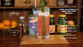 How To Make A Non-Alcoholic Mex On The Beach | Cocktail Masterclass Drink Recipe