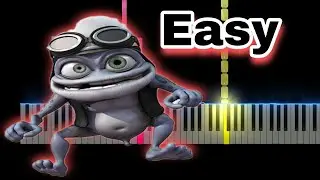 Crazy Frog - Tricky (Easy Piano Tutorial)