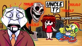 Friday Night Funkin but MR TROLOLO has a SECRET... FNF Mods #84