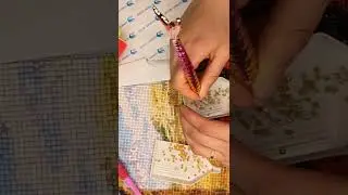 Ручка рыбка русалка стилус для алмазной вышивки