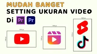 Cara Setting Ukuran Project Di Adobe Premiere Pro || Tiktok, Instagram, Youtube