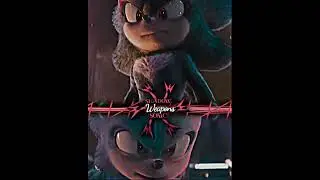 Movie sonic vs movie shadow (movie sonic 3) #sonic #sonicmovie3 #fyp