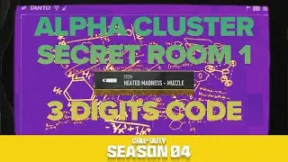 ALPHA CLUSTER CODE LOCKED ROOM in the Koschei Complex * DMZ Season 4 & 5