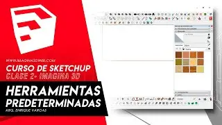 Curso de Sketchup GRATIS | Herramientas predeterminadas | Clase 2 | Imagina 3D