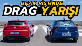 DRAG YARIŞI: Clio 1.0 TCe vs Polo 1.0 TSI DSG | B Segmentinin En Çok Tercih Edilen Arabaları