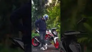 KTM 390  😍🫠#ktmlover