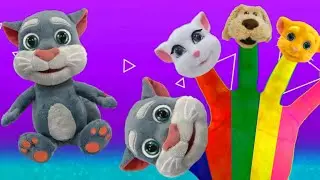 Finger Family Song | Talking Tom and Talking Friends