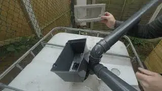 UPDATE on Homemade filter for the IBC water tank Hopper #diywaterfilter