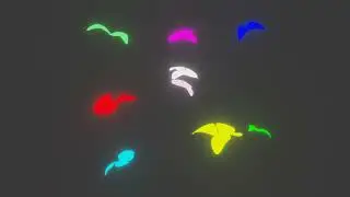 Blender 4.2.3 LTS Butterfly Follow Path