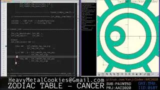 189 : DEKTEN PART 21 ZODIAC TABLE 06 Cancer Finished