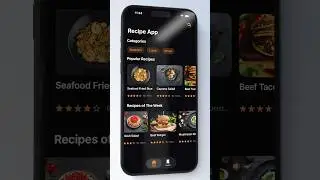 Professional Recipe App with SwiftUI! 🍽️ 🔥