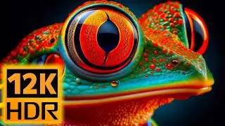 Spectacular Wildlife in 12K HDR 120FPS Nature's Marvels & Calming Music