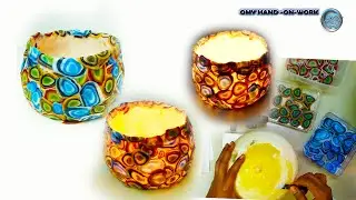 Making Candlelight || Handmade Candle Decoration Ideas || DIY Candle